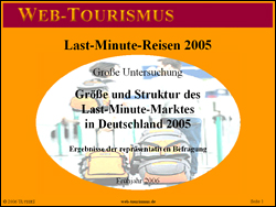 Studie: Last-Minute-Reisen 2005
