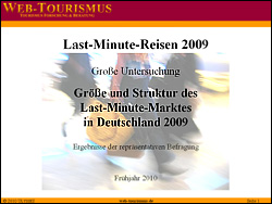 Studie: Last-Minute-Reisen 2009