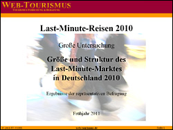 Studie: Last-Minute-Reisen 2010