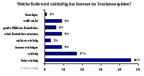 Rolle des Internets im Tourismus
